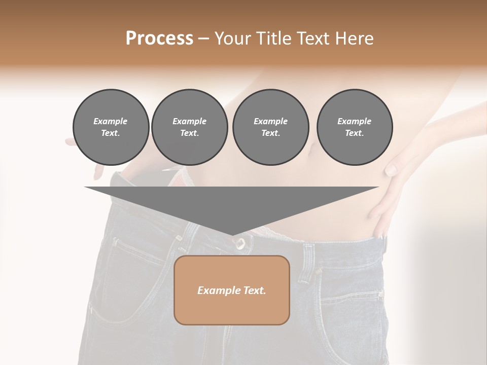 Hand Young Trousers PowerPoint Template