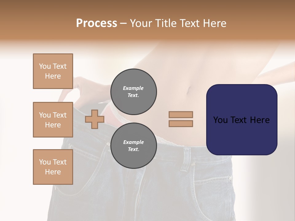 Hand Young Trousers PowerPoint Template