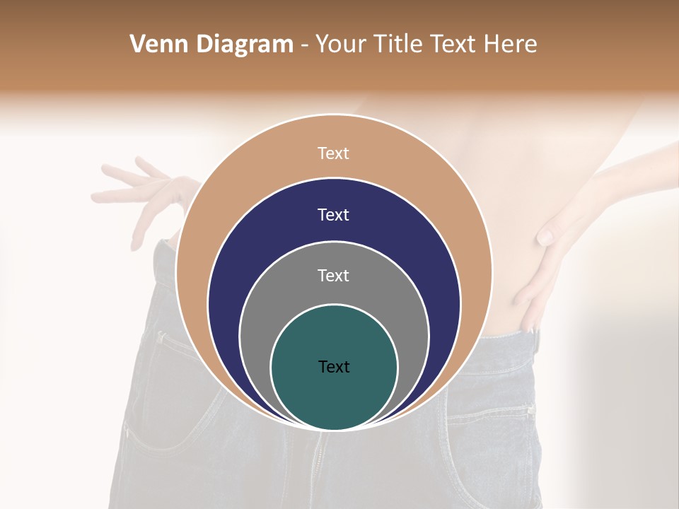 Hand Young Trousers PowerPoint Template