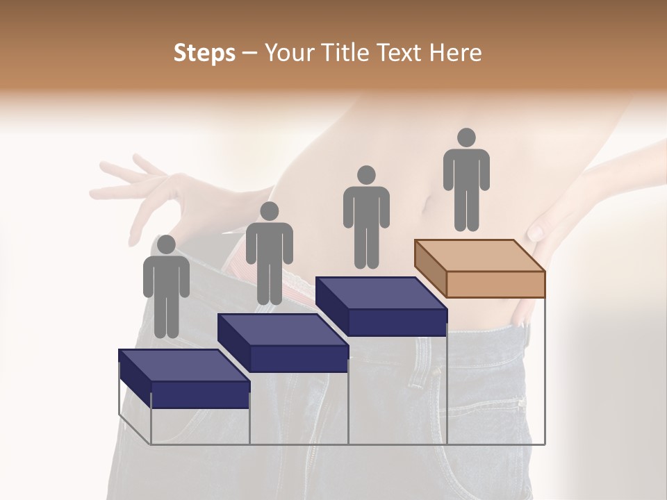 Hand Young Trousers PowerPoint Template