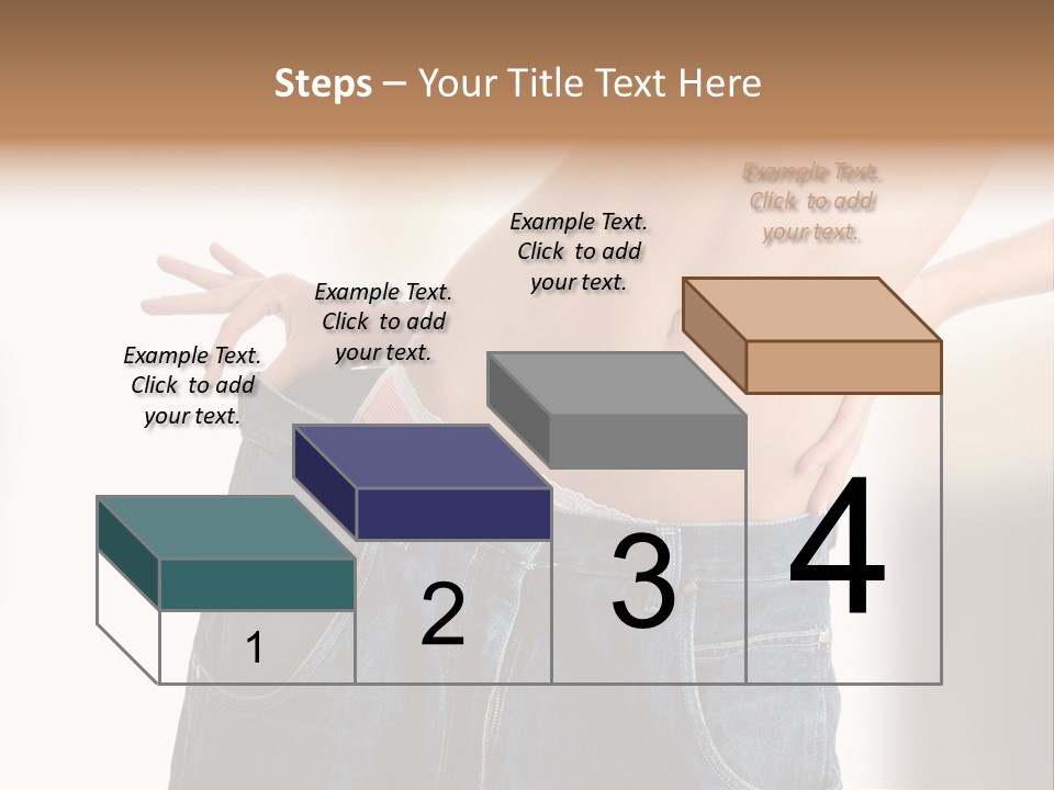 Hand Young Trousers PowerPoint Template