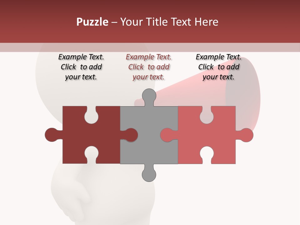 Loud Noise Human PowerPoint Template