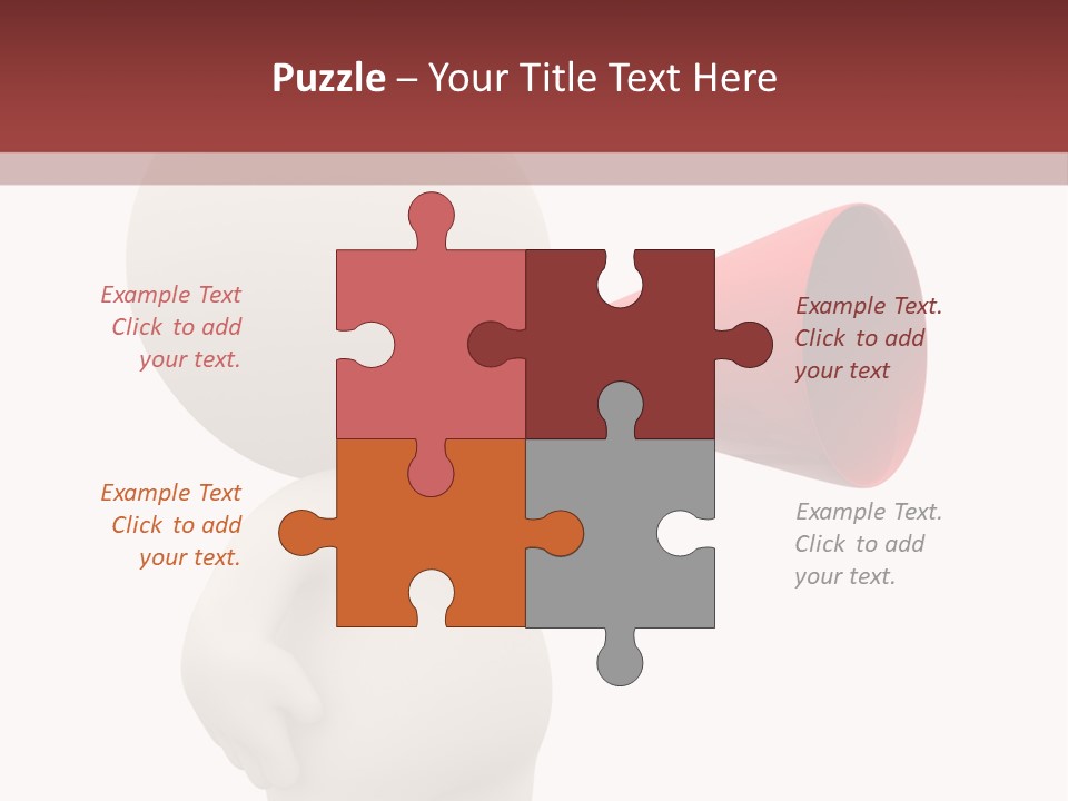 Loud Noise Human PowerPoint Template