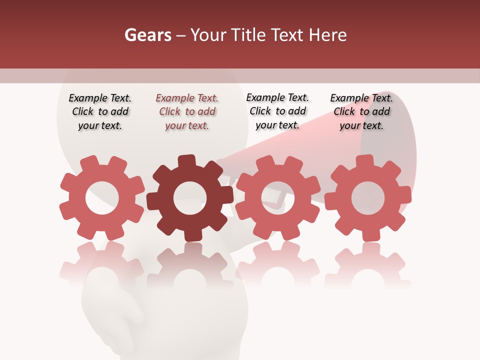 Loud Noise Human PowerPoint Template