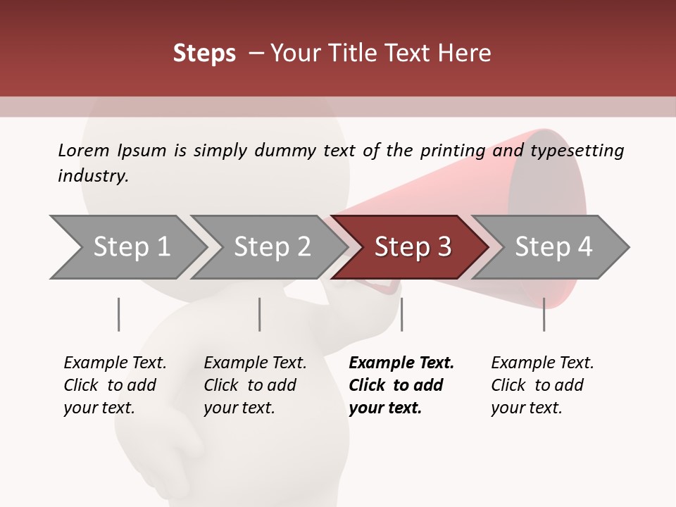 Loud Noise Human PowerPoint Template