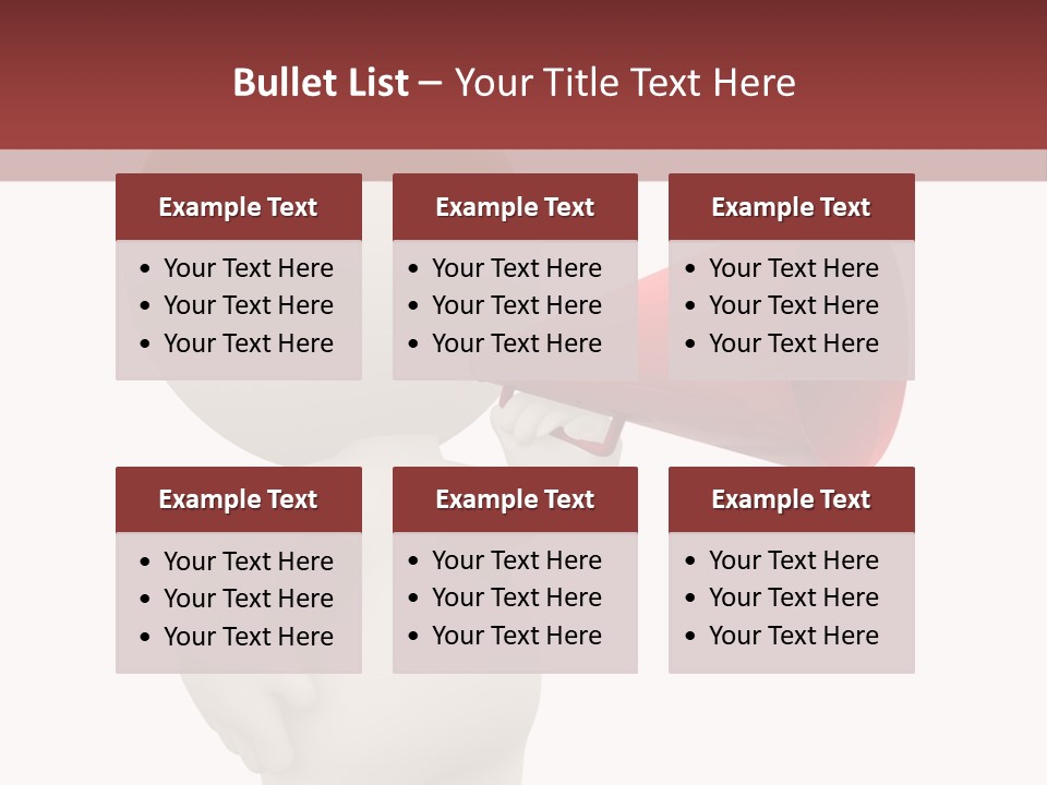 Loud Noise Human PowerPoint Template