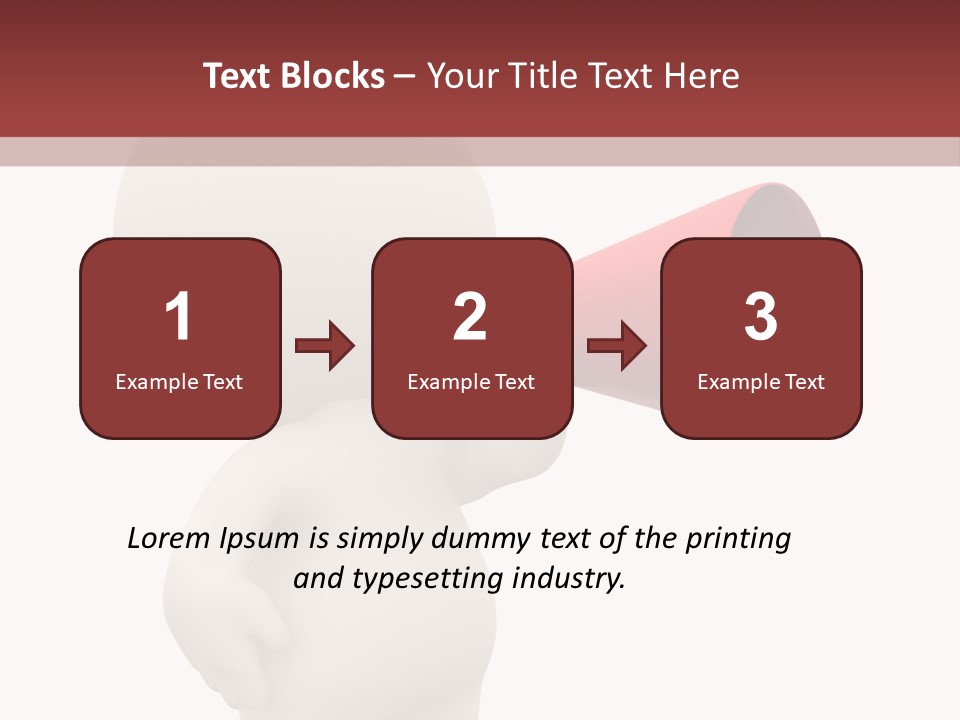 Loud Noise Human PowerPoint Template