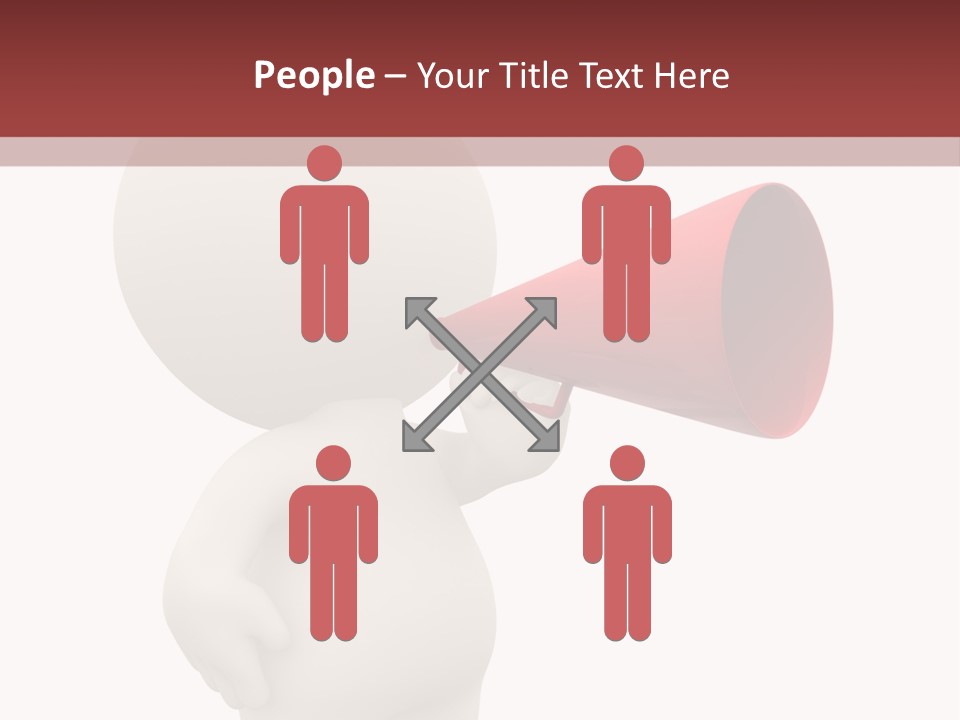 Loud Noise Human PowerPoint Template