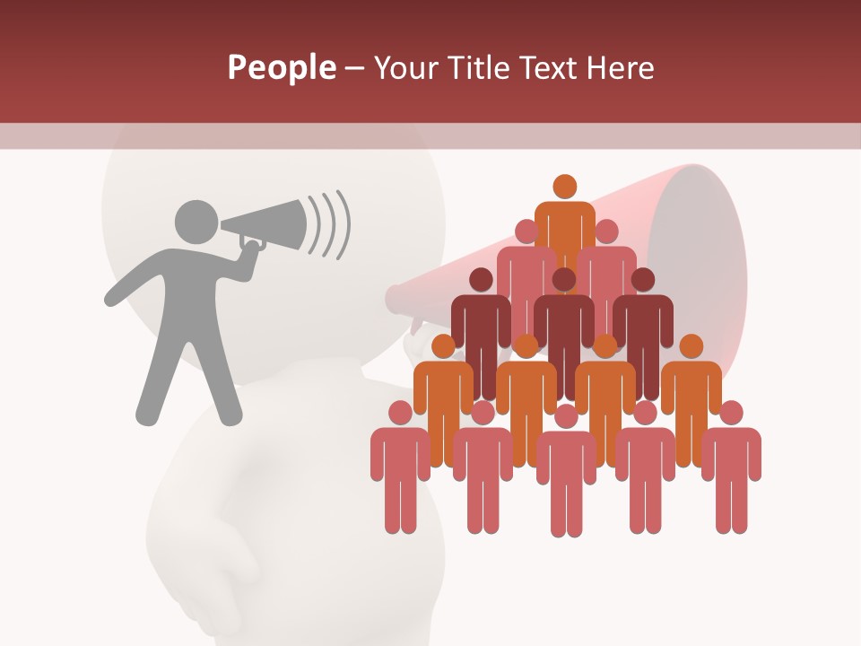 Loud Noise Human PowerPoint Template