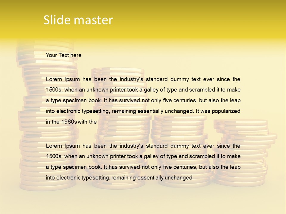 Render Investing Monthly PowerPoint Template
