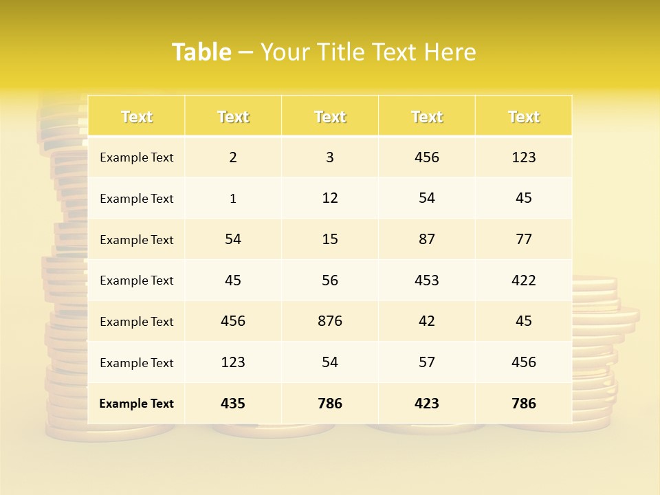 Render Investing Monthly PowerPoint Template