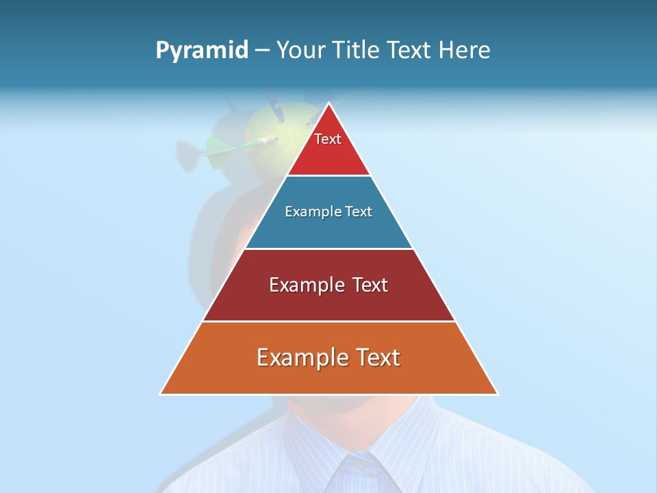 Target Businessman Ideas PowerPoint Template