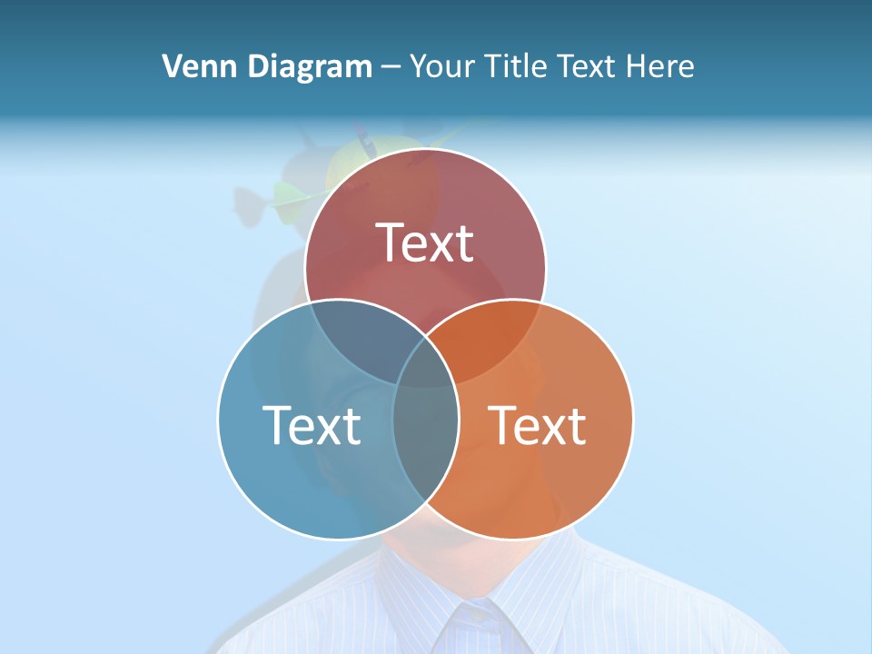 Target Businessman Ideas PowerPoint Template