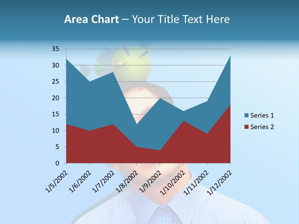 Target Businessman Ideas PowerPoint Template