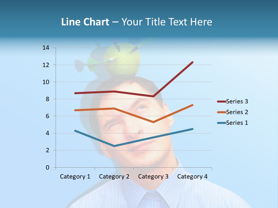 Target Businessman Ideas PowerPoint Template