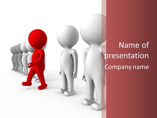 Leader Business Risk PowerPoint Template