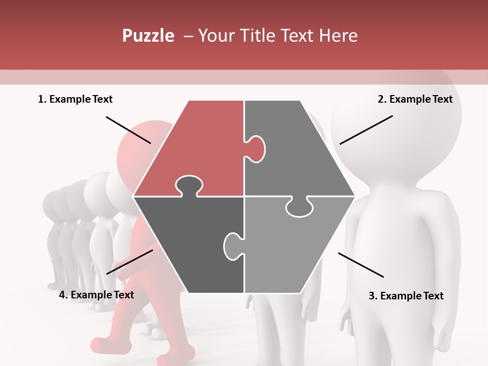 Leader Business Risk PowerPoint Template