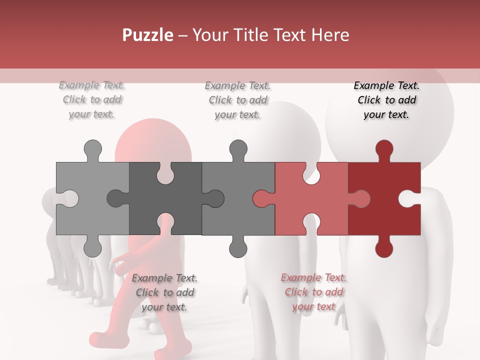 Leader Business Risk PowerPoint Template