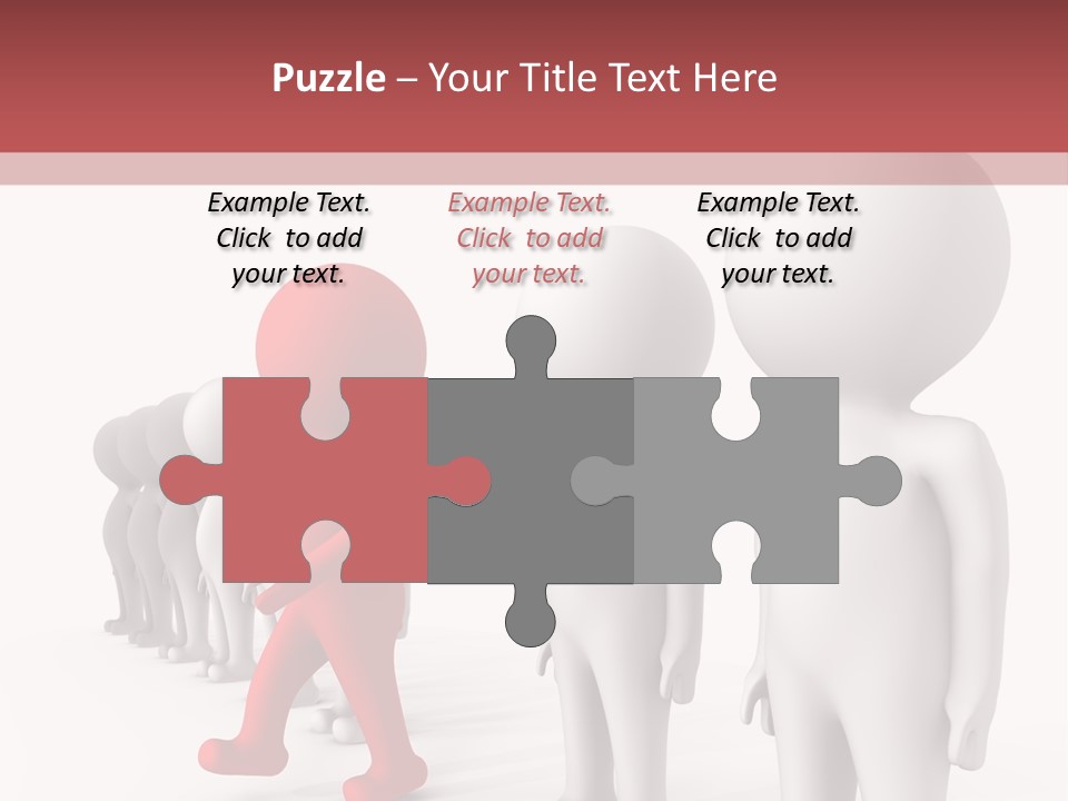 Leader Business Risk PowerPoint Template