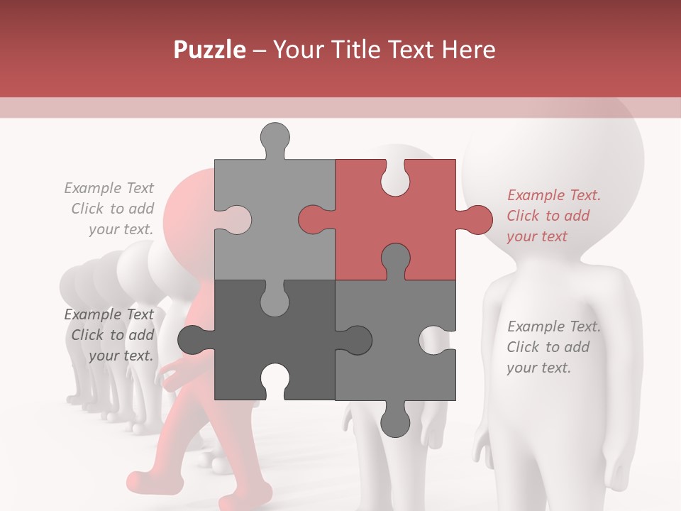 Leader Business Risk PowerPoint Template