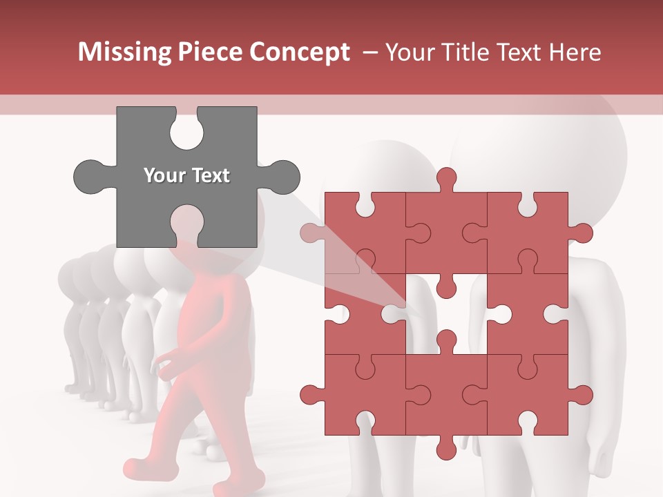 Leader Business Risk PowerPoint Template