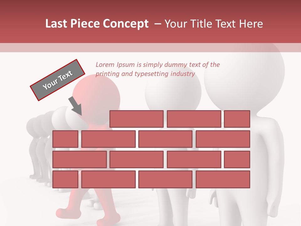 Leader Business Risk PowerPoint Template