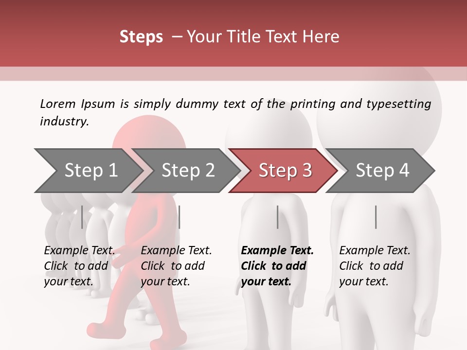 Leader Business Risk PowerPoint Template