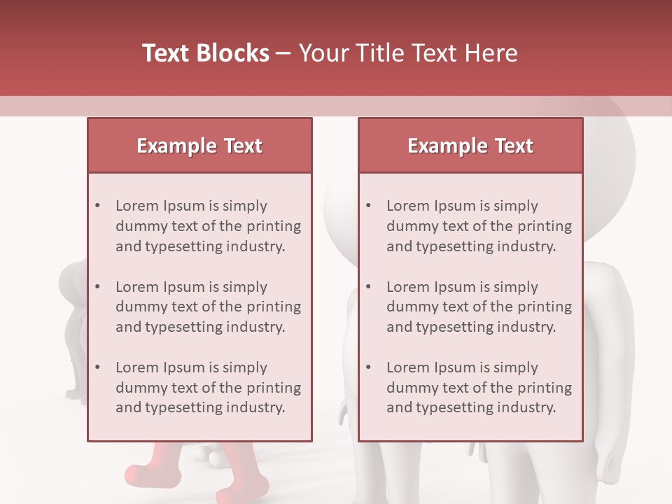 Leader Business Risk PowerPoint Template