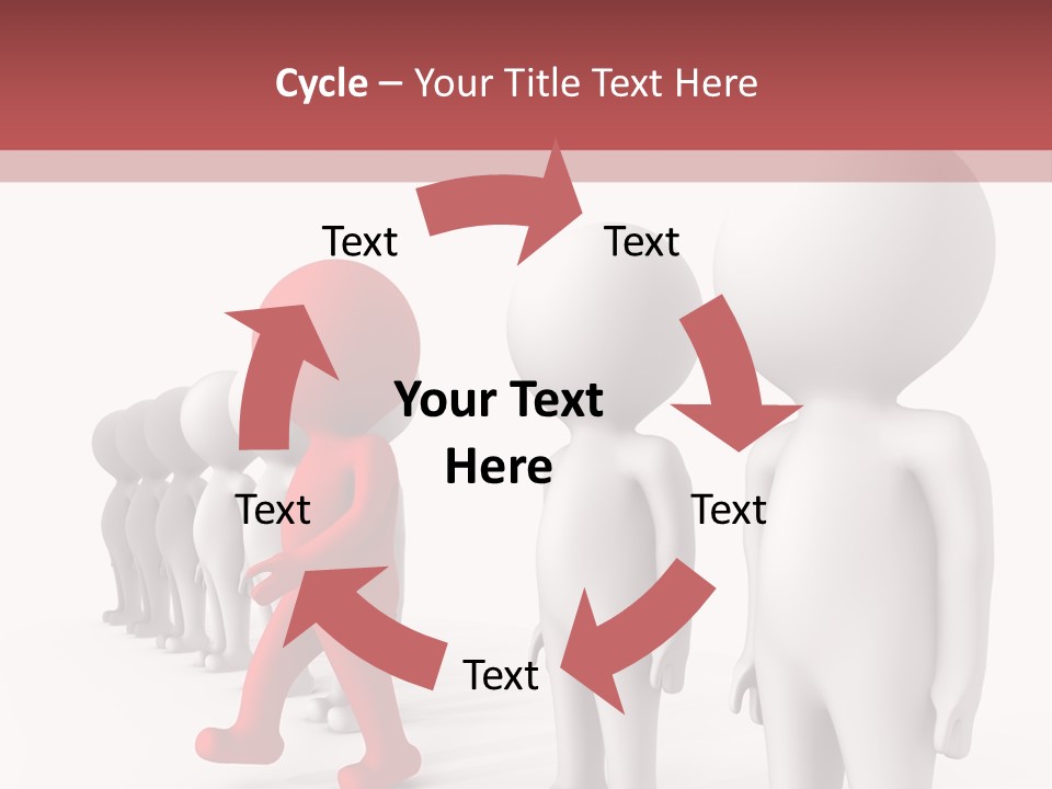 Leader Business Risk PowerPoint Template