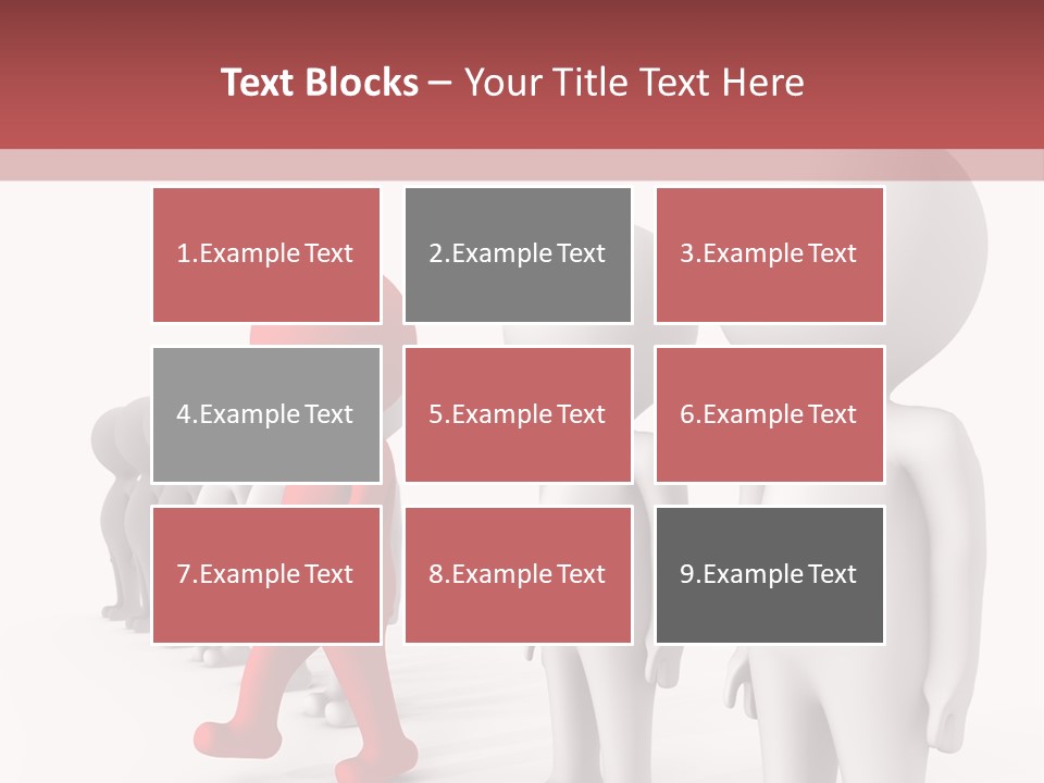 Leader Business Risk PowerPoint Template