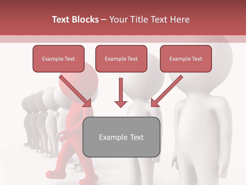 Leader Business Risk PowerPoint Template