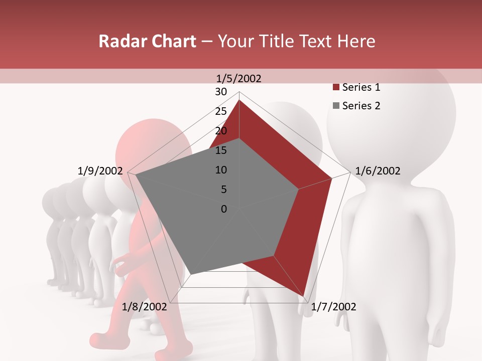Leader Business Risk PowerPoint Template