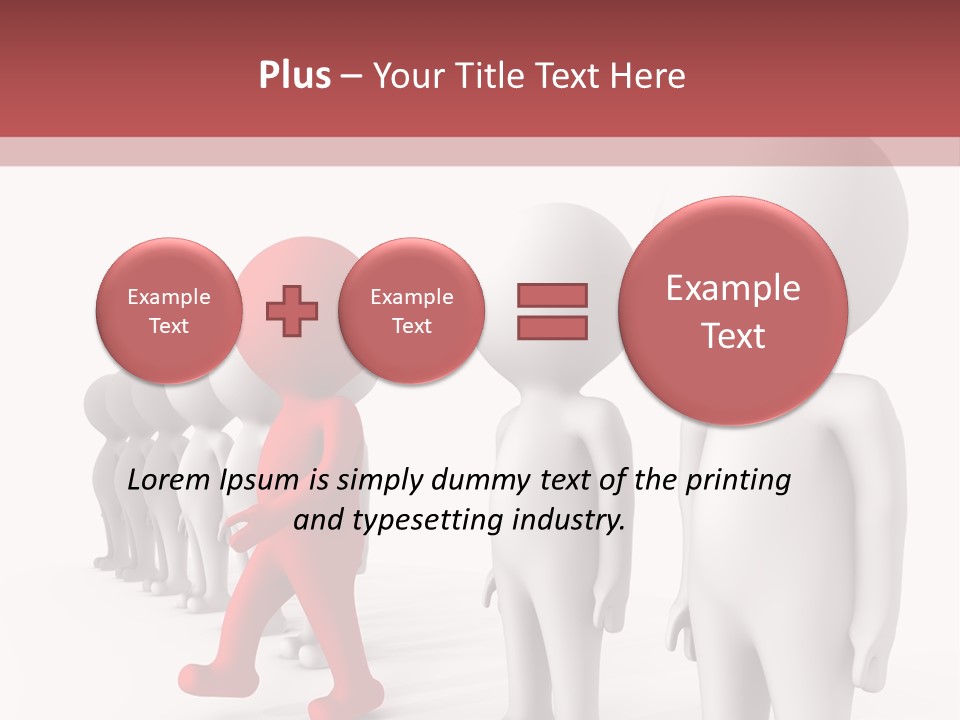 Leader Business Risk PowerPoint Template