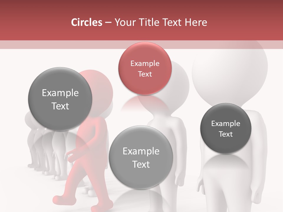 Leader Business Risk PowerPoint Template