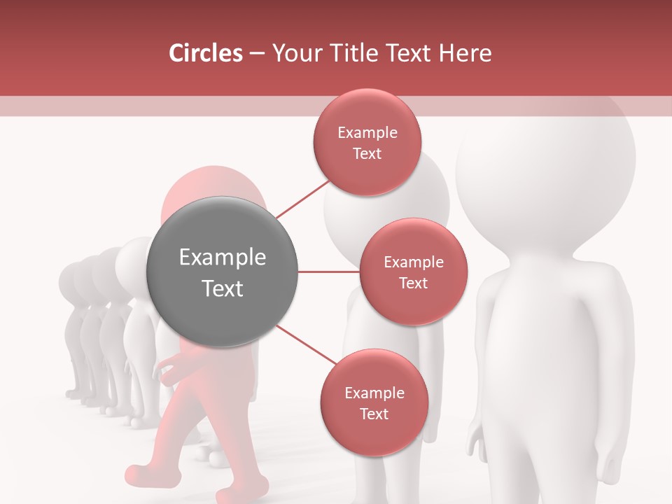 Leader Business Risk PowerPoint Template