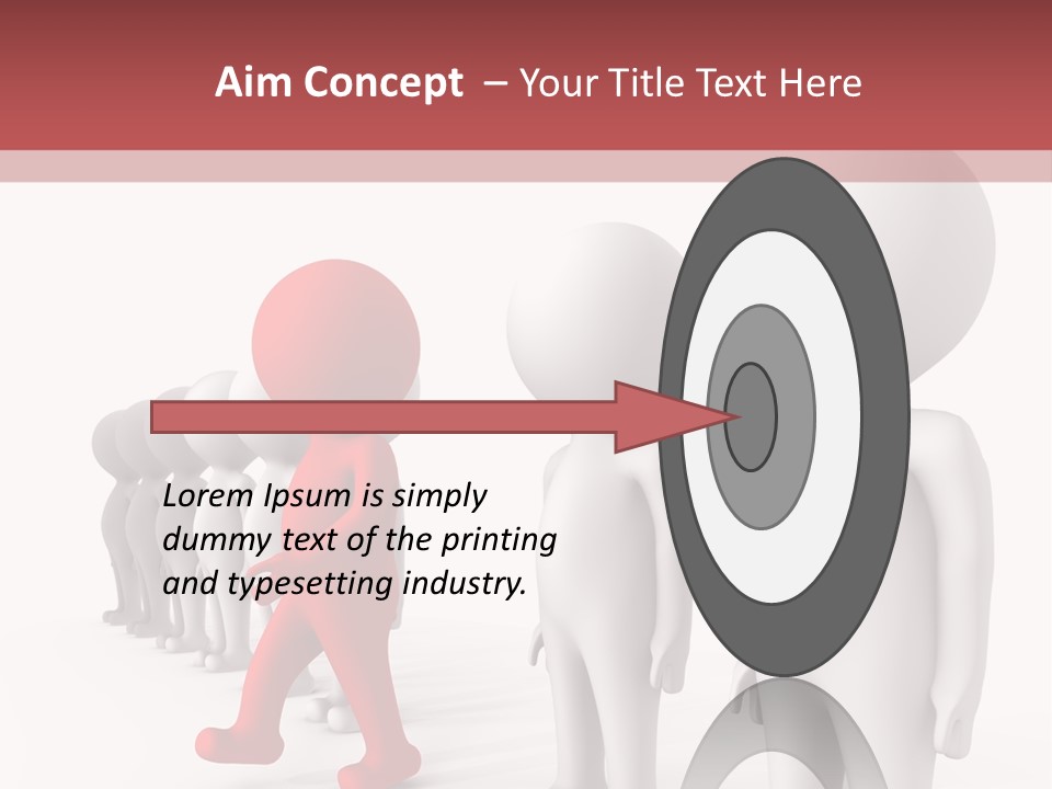 Leader Business Risk PowerPoint Template