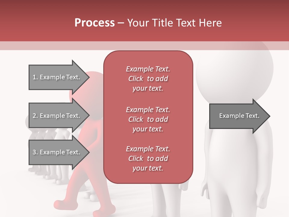 Leader Business Risk PowerPoint Template