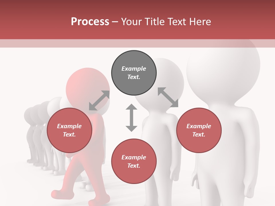 Leader Business Risk PowerPoint Template