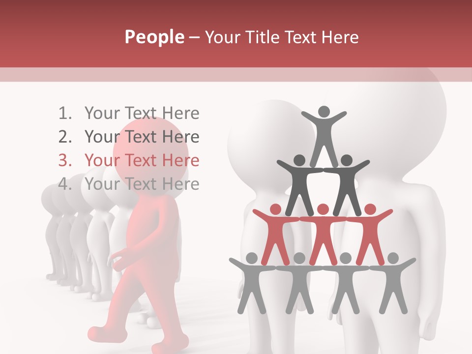 Leader Business Risk PowerPoint Template
