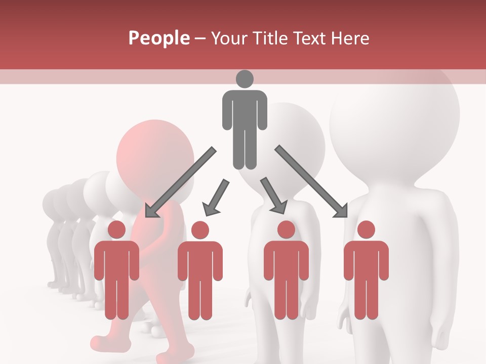 Leader Business Risk PowerPoint Template