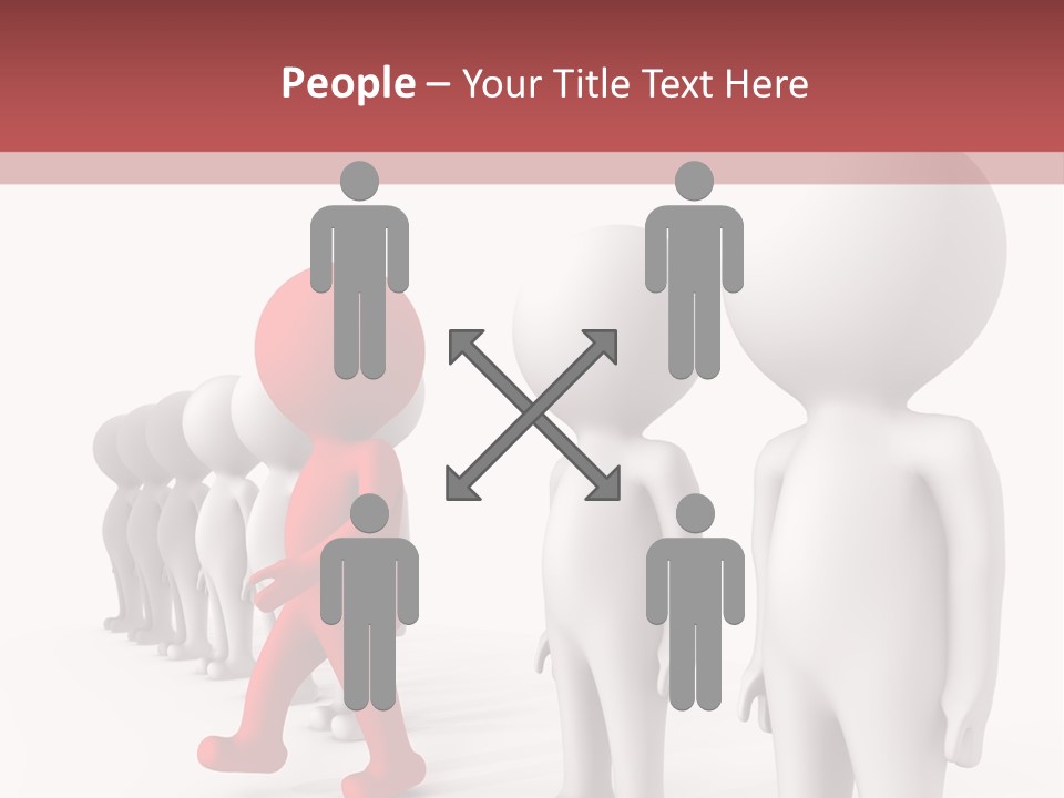 Leader Business Risk PowerPoint Template