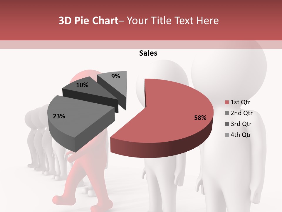 Leader Business Risk PowerPoint Template