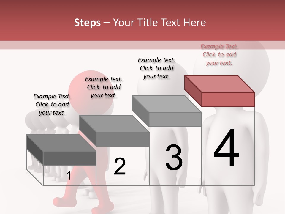 Leader Business Risk PowerPoint Template