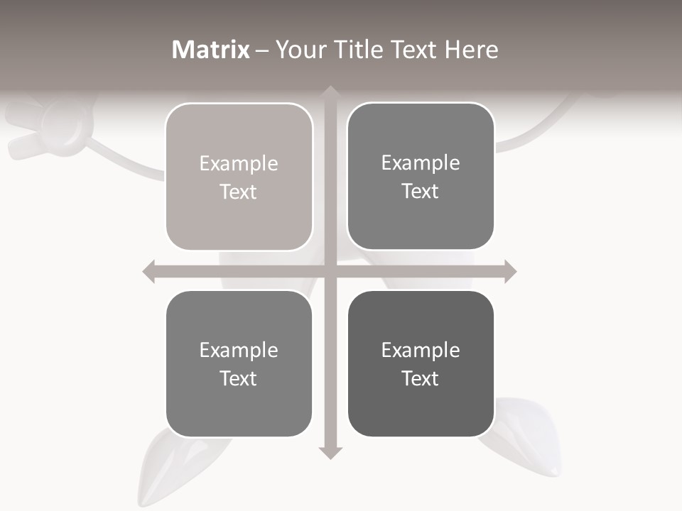 Render Molar White PowerPoint Template