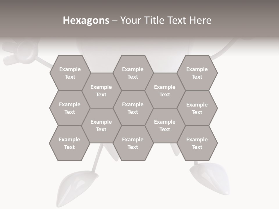 Render Molar White PowerPoint Template