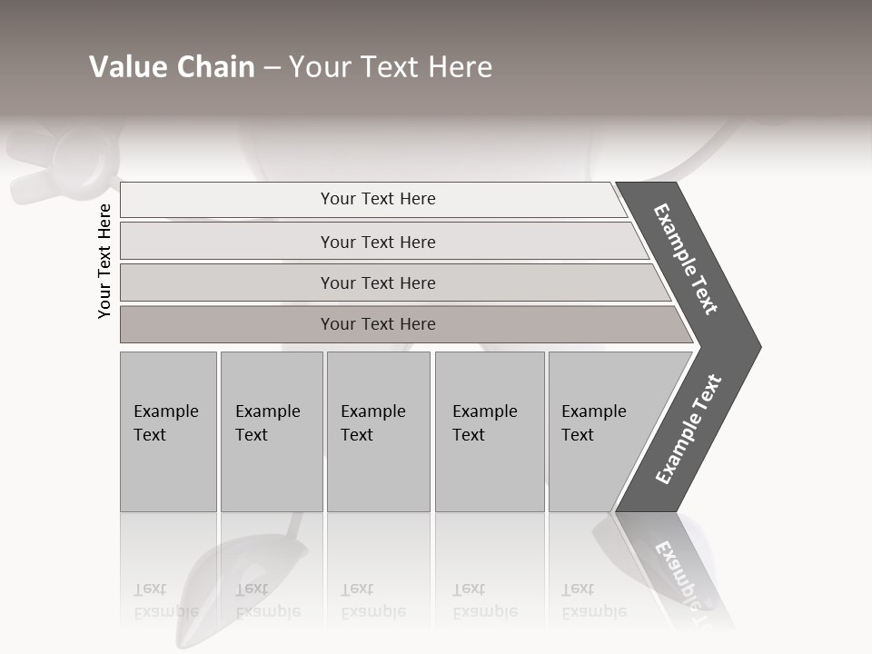 Render Molar White PowerPoint Template