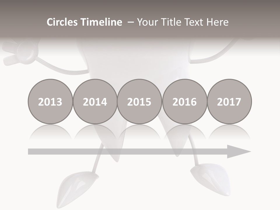 Render Molar White PowerPoint Template