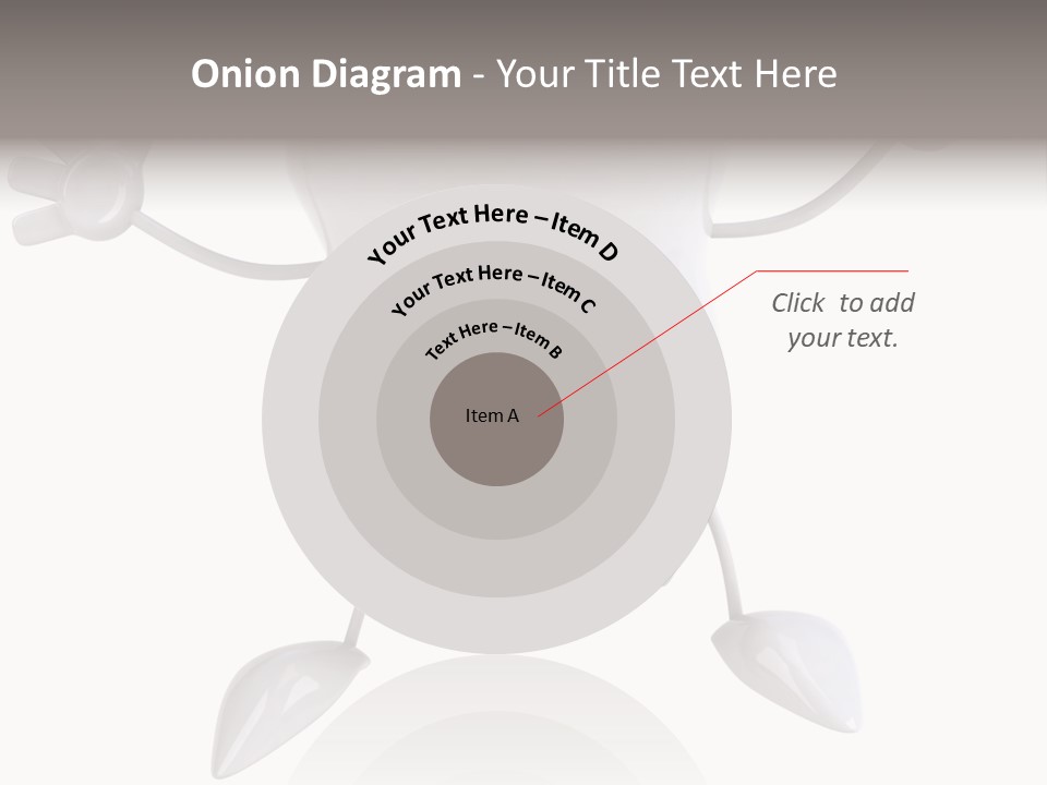 Render Molar White PowerPoint Template