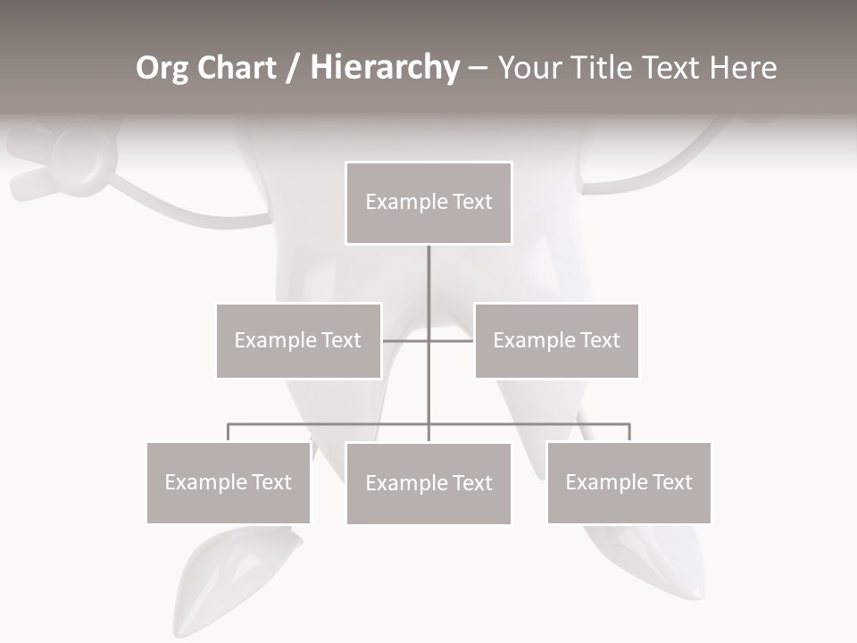 Render Molar White PowerPoint Template