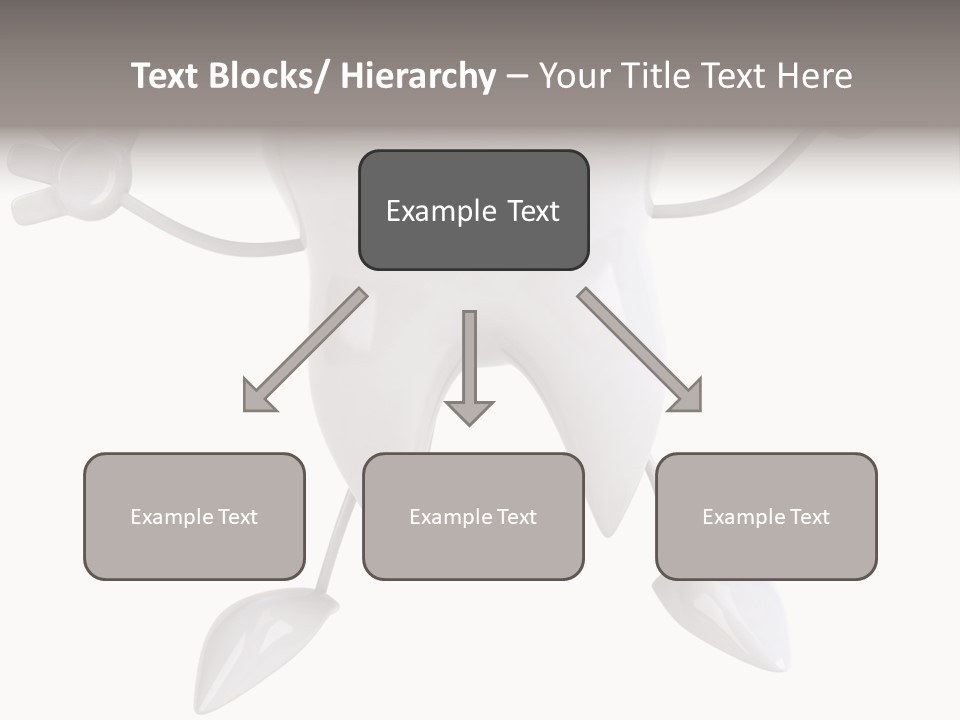 Render Molar White PowerPoint Template